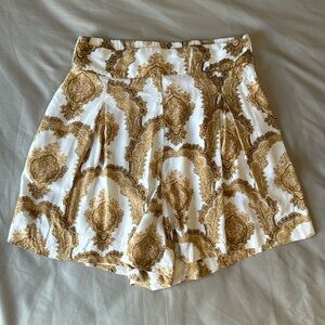 H&M Pleated Shorts